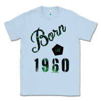 Dusty Blue Born In 1960 Classic Tee - Bettercallsaul