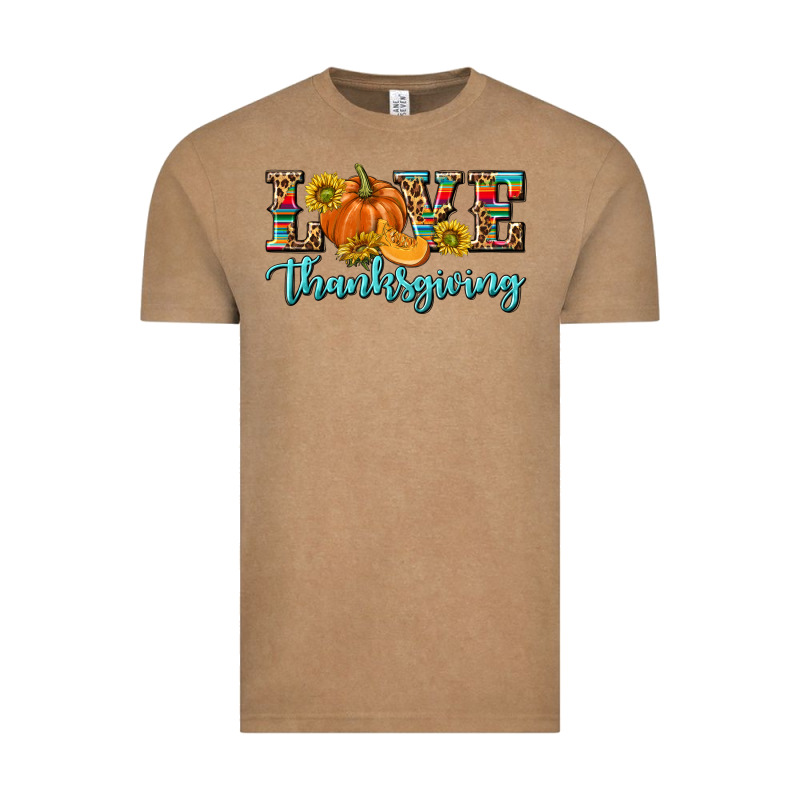 Love Thanksgiving Vintage Tee by texasbilliewilder | Teevron