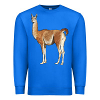 True Royal guanaco llama Premium Sweatshirt - LillyAllenDesigns