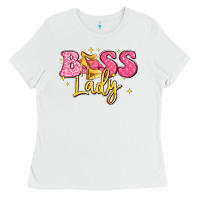 White boss lady Ladies Tee - LillyAllenDesigns