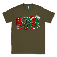 Army Green nurse christmas Classic Tee - RacoonDesign