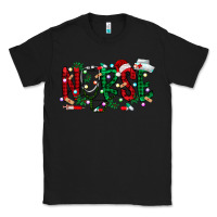 Black nurse christmas Classic Tee - RacoonDesign