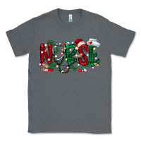 Charcoal Heather nurse christmas Classic Tee - RacoonDesign