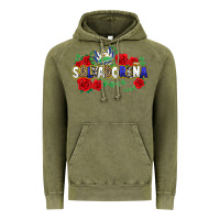 Vintage Olive salvadorena Vintage Hoodie - texasbilliewilder