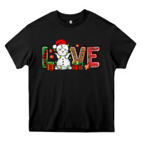 Black love snowman bbs Heavy Core Tee - BundleAndBundleShop