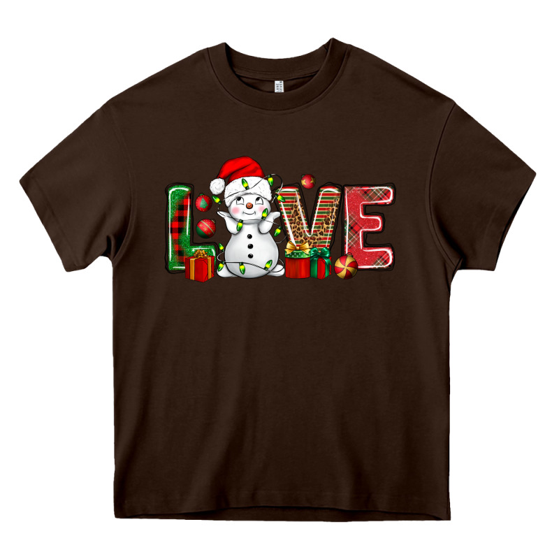 Love Snowman Bbs Heavy Core Tee by BundleAndBundleShop | Teevron