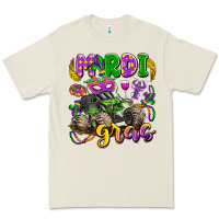 Bone mardi gras monster truck Premium Tee - LillyAllenDesigns
