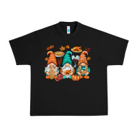 Black Thanksgiving gnomes Urban Heavy Tee - NancyCooperArtShop