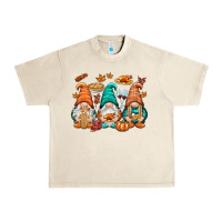 Sandshell Thanksgiving gnomes Urban Heavy Tee - NancyCooperArtShop