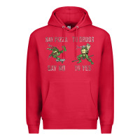 Cardinal say pizza to drugs say no to yes Premium Hoodie - tuanDangUi