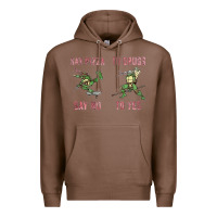 Chestnut say pizza to drugs say no to yes Premium Hoodie - tuanDangUi