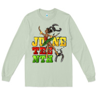 Matcha juneteenth Long Sleeve Tee - CowGirlArtShop