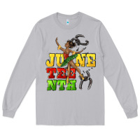 Moon Dust juneteenth Long Sleeve Tee - CowGirlArtShop