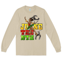 Mushroom juneteenth Long Sleeve Tee - CowGirlArtShop