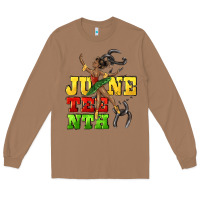 Toasted Coconut juneteenth Long Sleeve Tee - CowGirlArtShop