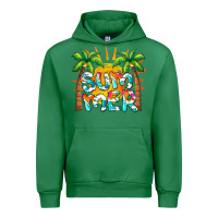 Emerald summer waves and sun Urban Hoodie - BarkalooDesign