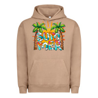 Pigment Burro summer waves and sun Urban Hoodie - BarkalooDesign