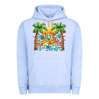 Pigment Grape Ice summer waves and sun Urban Hoodie - BarkalooDesign
