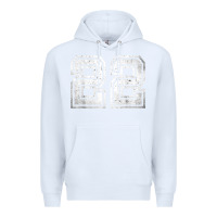White Number 22 Sports Jersey Lucky No. Birthday Age Vintage Premium Hoodie - tuanDangUi