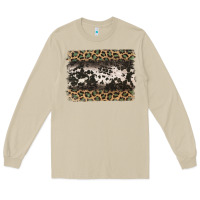 Mushroom leopard cowhide pattern background Long Sleeve Tee - Jasminsmagicworld