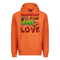 Carrot pharmacist do it with care and love christmas Premium Hoodie - FaDigitalArtStudio