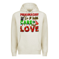 Oatmeal Heather pharmacist do it with care and love christmas Premium Hoodie - FaDigitalArtStudio