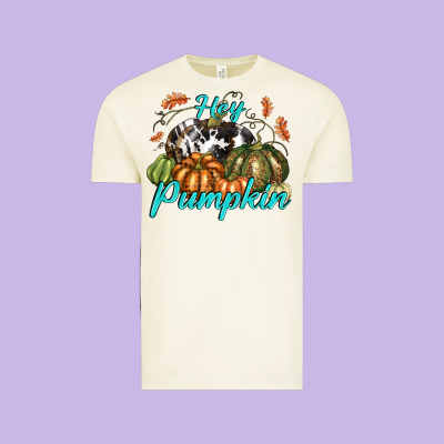 Hey Pumpkin Vintage Tee Designed By Texasbilliewilder