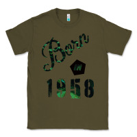 Army Green Born In 1958 Classic Tee - Bettercallsaul