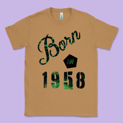 Born In 1958 Classic Tee Designed By Bettercallsaul