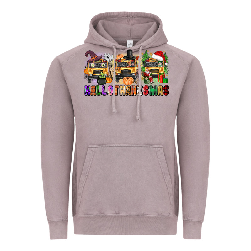Hallothanksmas Vintage Hoodie by texasbilliewilder | Teevron