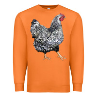 Carrot wyandotte chicken Premium Sweatshirt - LillyAllenDesigns