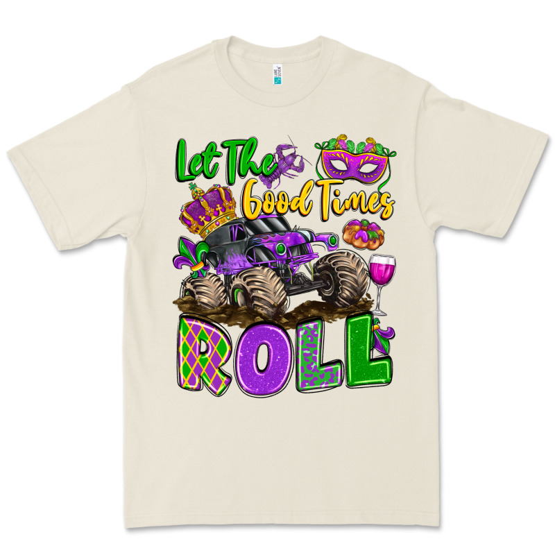 Let The Good Times Roll With Mardi Gras Monster Tr Premium Tee by LillyAllenDesigns | Teevron