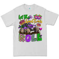 Dove Grey let the good times roll with mardi gras monster tr Premium Tee - LillyAllenDesigns