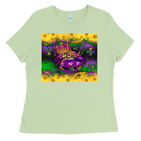 Matcha mardi gras lips Ladies Tee - LillyAllenDesigns