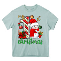 Arona my 1 st christmas with cute snowman bbs Heavy Core Tee - BundleAndBundleShop