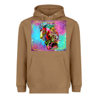 Toasted Coconut Colorful Unicorn Horse Heavyweight Hoodie - LillyAllenDesigns