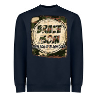 Navy Brave mom from son up to son down Mother's Day Heavyweight Sweatshirt - FaDigitalArtStudio