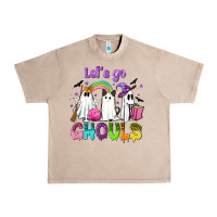 French Oak Let's go ghouls Urban Heavy Tee - NancyCooperArtShop