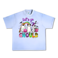 Grape Ice Let's go ghouls Urban Heavy Tee - NancyCooperArtShop