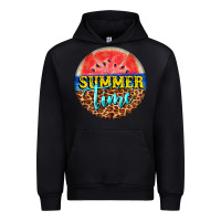 Black summer time watermelon Urban Hoodie - BarkalooDesign