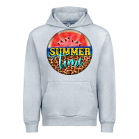 Heather Grey summer time watermelon Urban Hoodie - BarkalooDesign