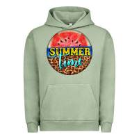 Pigment Oil Green summer time watermelon Urban Hoodie - BarkalooDesign