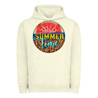Pigment Pistachio summer time watermelon Urban Hoodie - BarkalooDesign