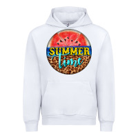 White summer time watermelon Urban Hoodie - BarkalooDesign