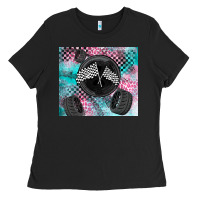 Black racing Ladies Tee - LillyAllenDesigns