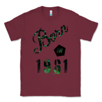 Burgundy Born In 1961 Classic Tee - Bettercallsaul