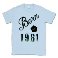 Dusty Blue Born In 1961 Classic Tee - Bettercallsaul