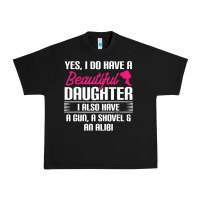 Black Father Yes I Do Have A Beautiful Daughter Urban Heavy Tee - tuanDangUi
