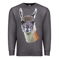 Guanaco Llama Head Premium Sweatshirt | Teevron