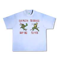Grape Ice say pizza to drugs say no to yes Urban Heavy Tee - tuanDangUi
